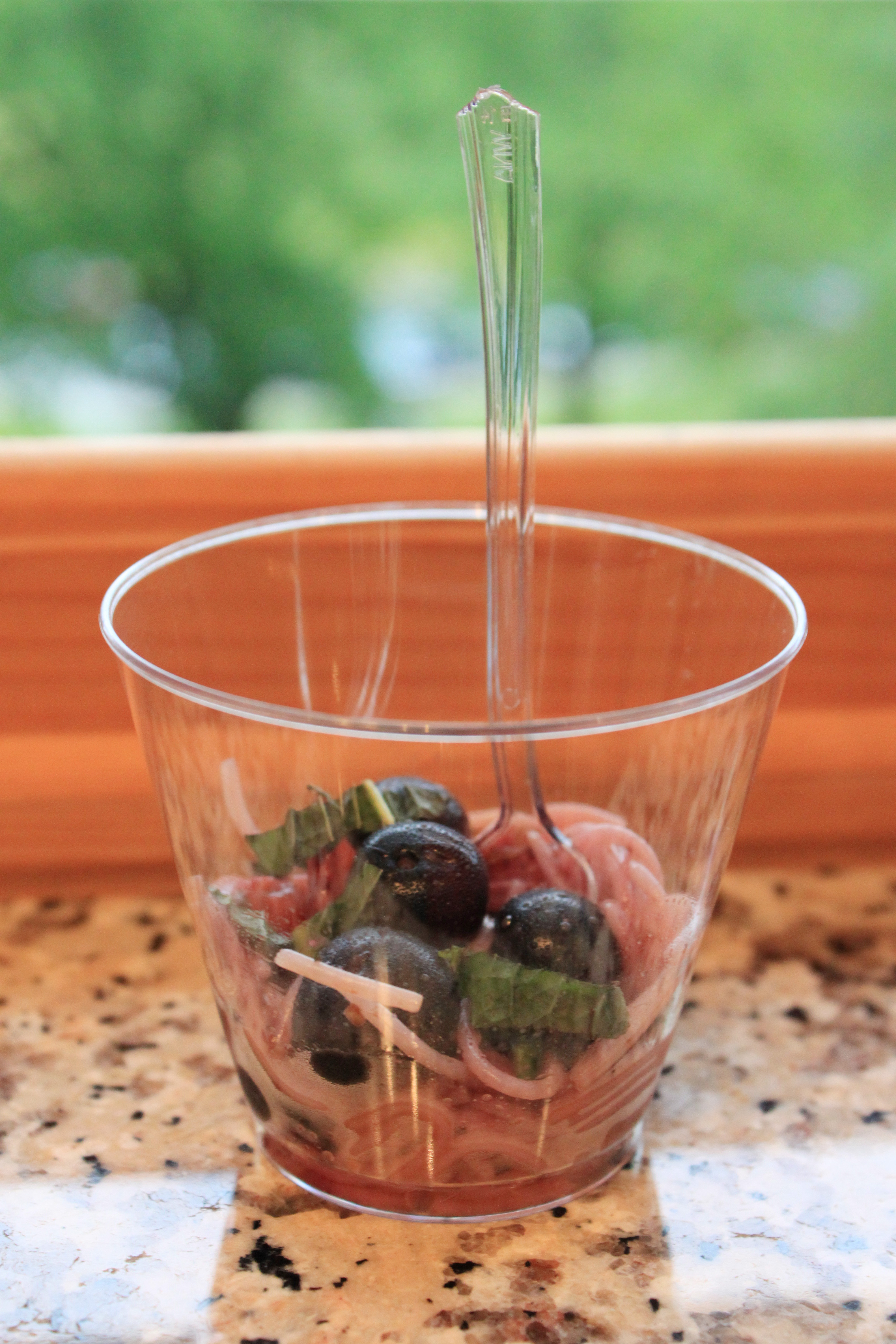 blueberry strawberry pasta salad