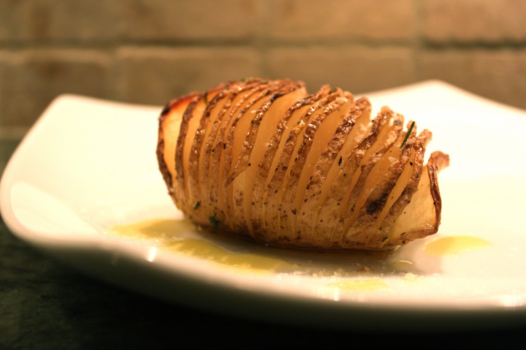 Hasselback potato