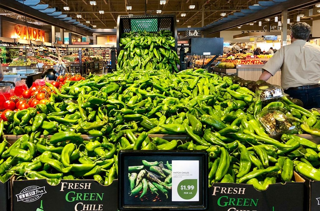 Hatch Chiles on display